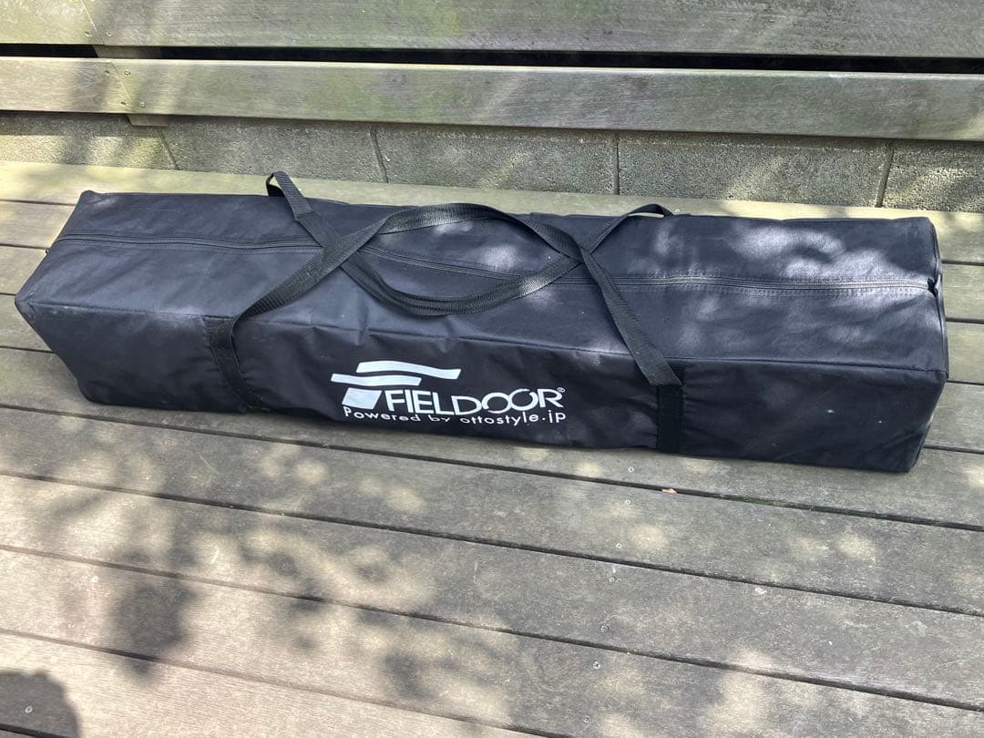 FIELDOOR ワンタッチタープ2.5m ボルドー+サイドシート1枚