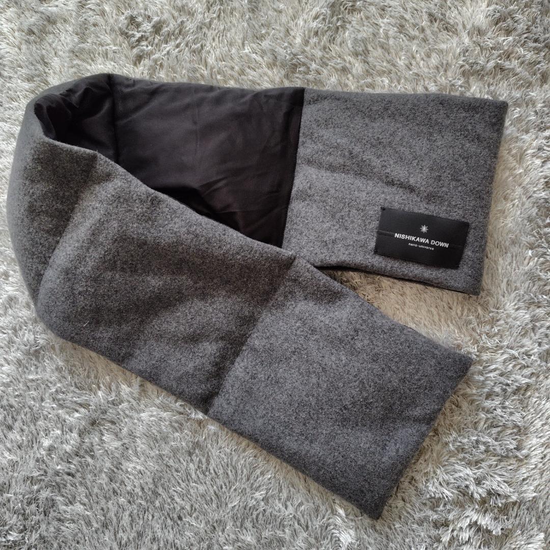 nano universe 西川ダウン チェスターコート　MB別注