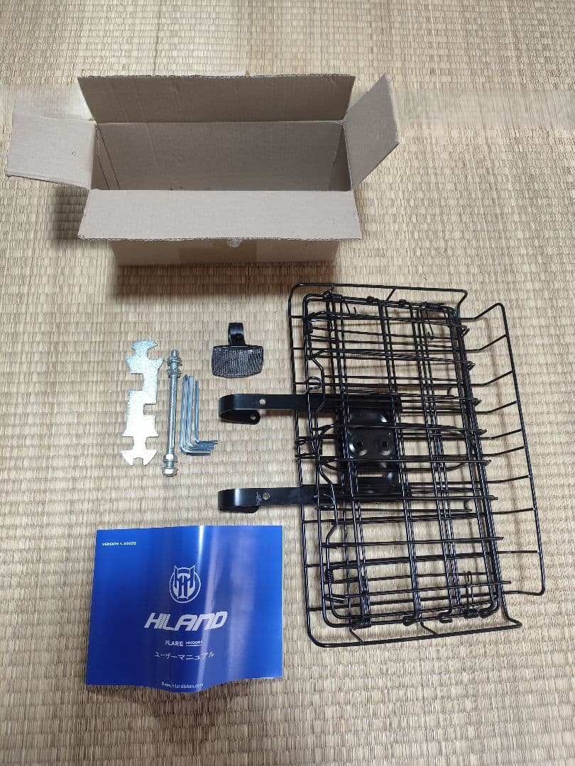 HILAND　シティサイクル　26インチ　7速　Vブレーキ　太タイヤ　新品未使用