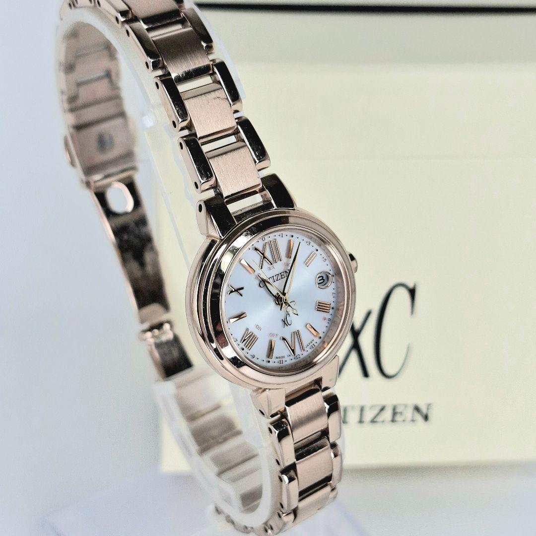 ✨ 箱コマ付 シチズン ハッピーフライト CITIZEN XC ソーラー 電波