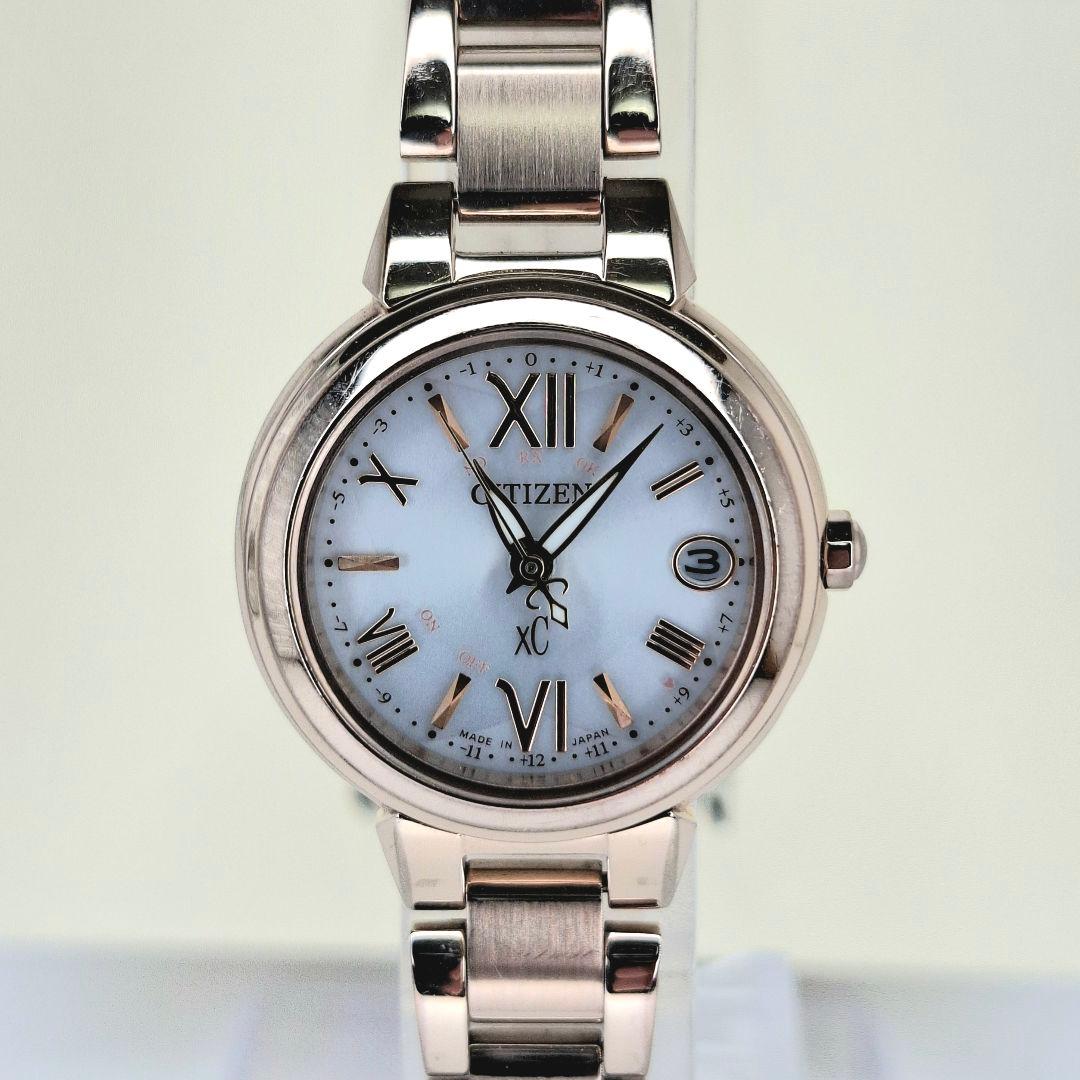 ✨ 箱コマ付 シチズン ハッピーフライト CITIZEN XC ソーラー 電波
