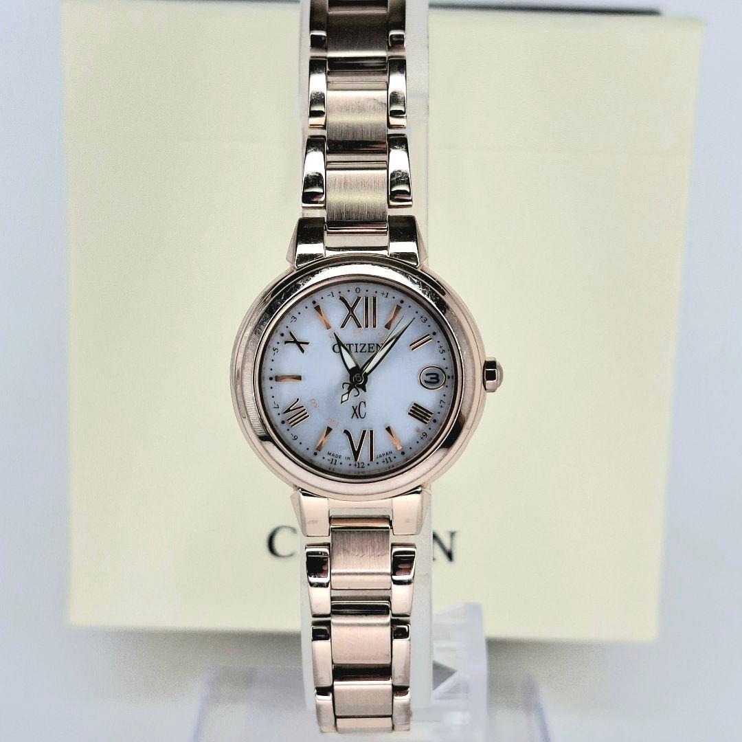 ✨ 箱コマ付 シチズン ハッピーフライト CITIZEN XC ソーラー 電波