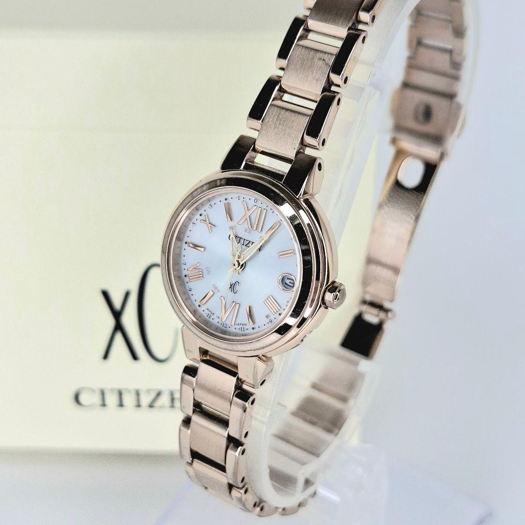 ✨ 箱コマ付 シチズン ハッピーフライト CITIZEN XC ソーラー 電波