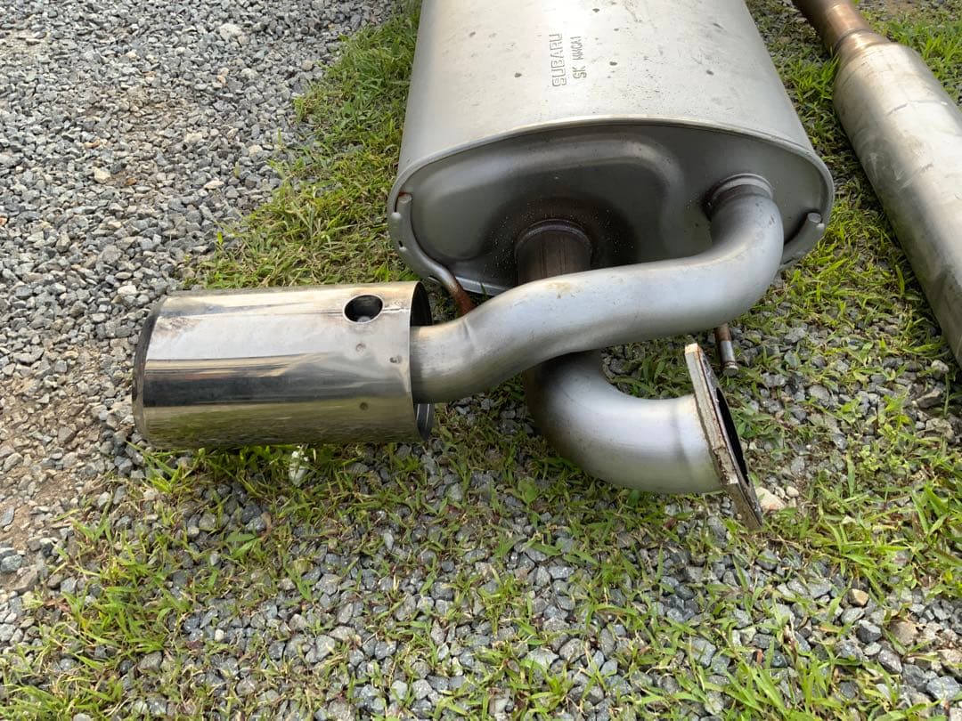 トヨタ86 ハチロク　brz 純正マフラー　TOYOTA