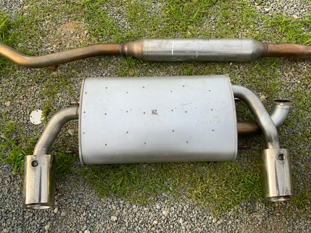 トヨタ86 ハチロク　brz 純正マフラー　TOYOTA