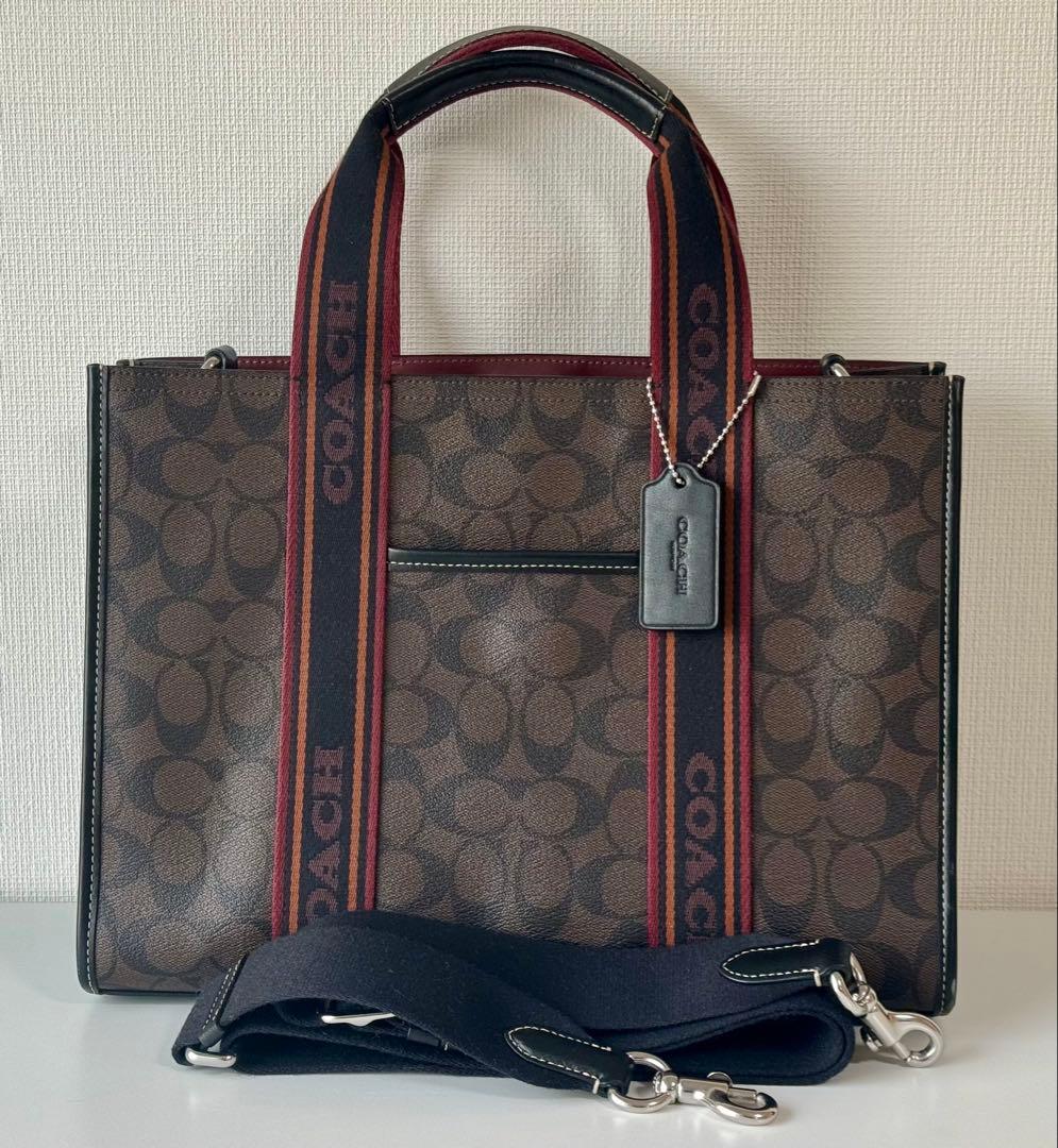 ☆コーチ スミス トート・シグネチャー キャンバス 保管品☆