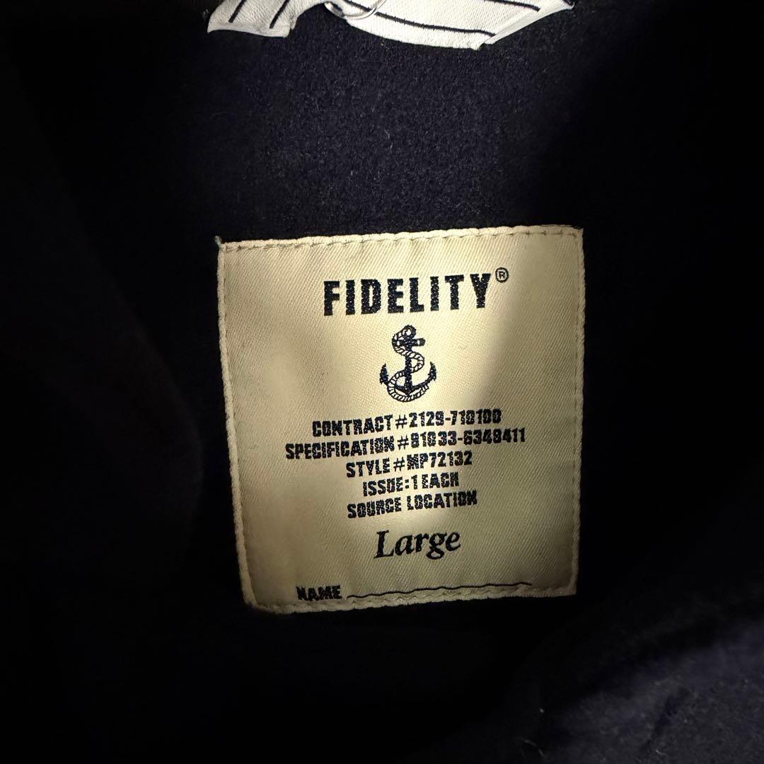 FIDELITYフィデリティ　ルーズダッフルコート L