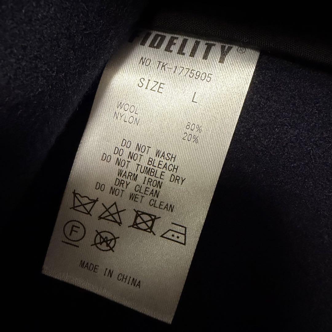 FIDELITYフィデリティ　ルーズダッフルコート L