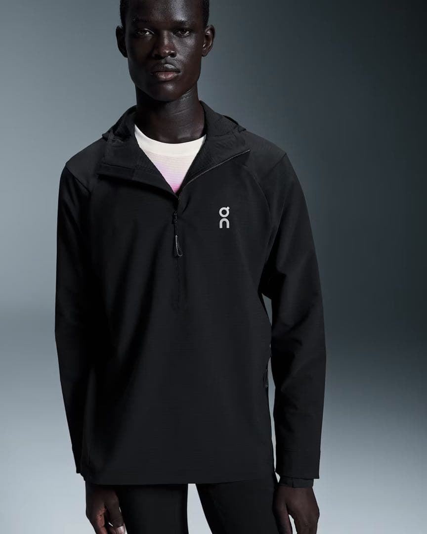 [新品] On pace hoodie ハーフジップ　M