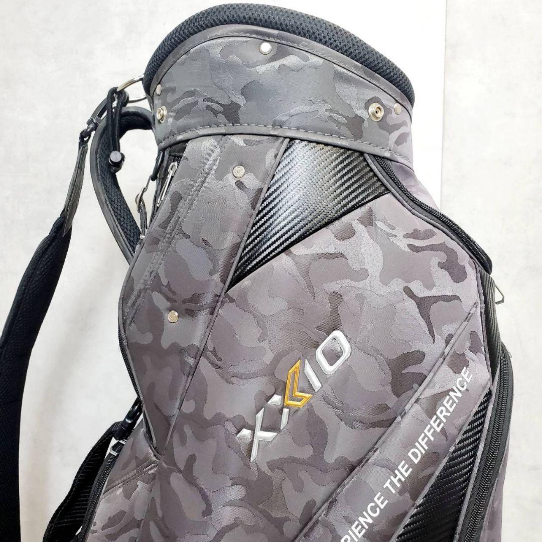 ゼクシオ XXIO キャディバッグ GGC-X161 カモ柄 9.5型 超軽量