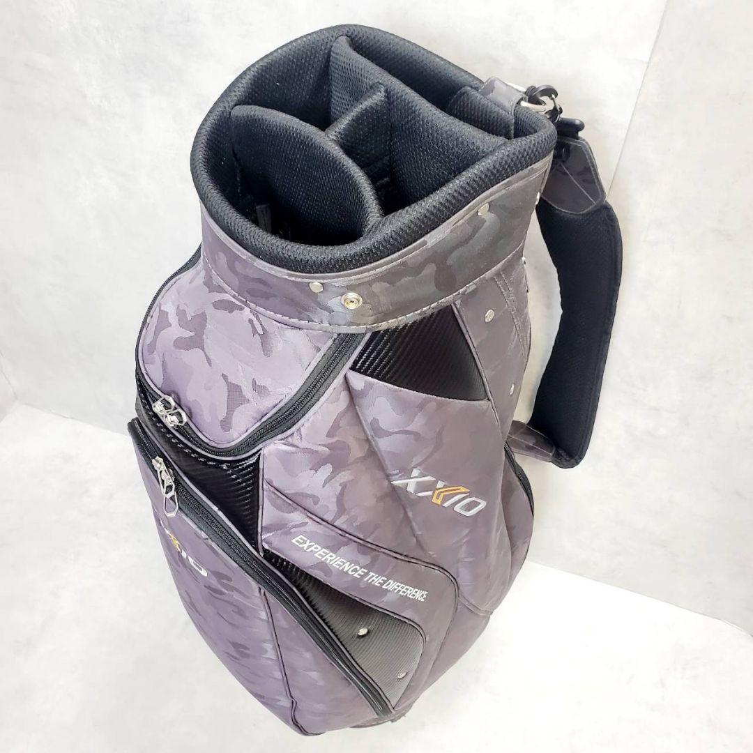 ゼクシオ XXIO キャディバッグ GGC-X161 カモ柄 9.5型 超軽量