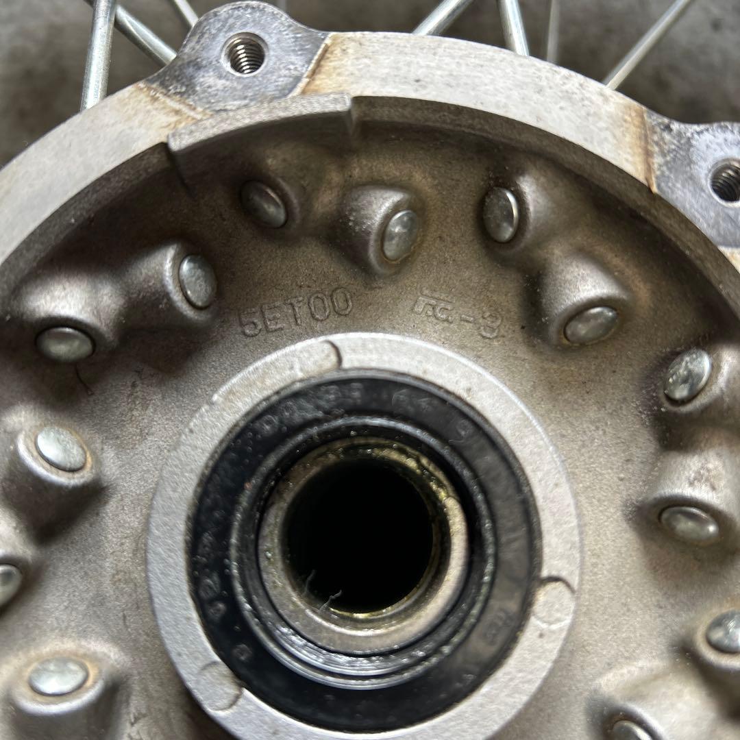 YZ250X YAMAHA D.I.D スポークホイール 青 日本製