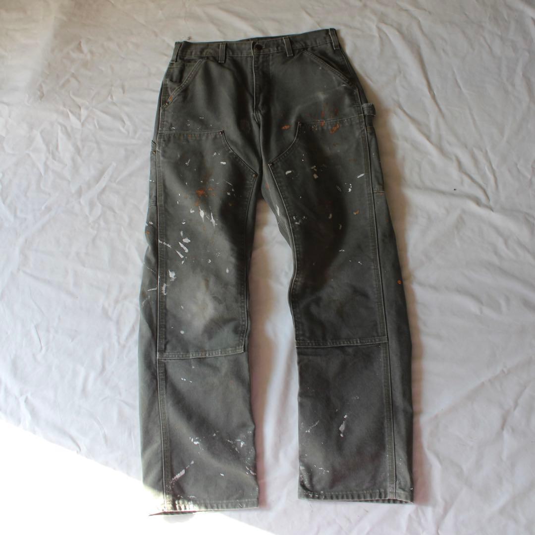 最高雰囲気 Carhartt ダブルニー ペインターパンツ ペンキ飛び MOS