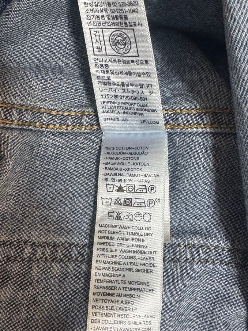 25a/w Levi’s SLOBEIENA バルーンスリーブデニムジャケット