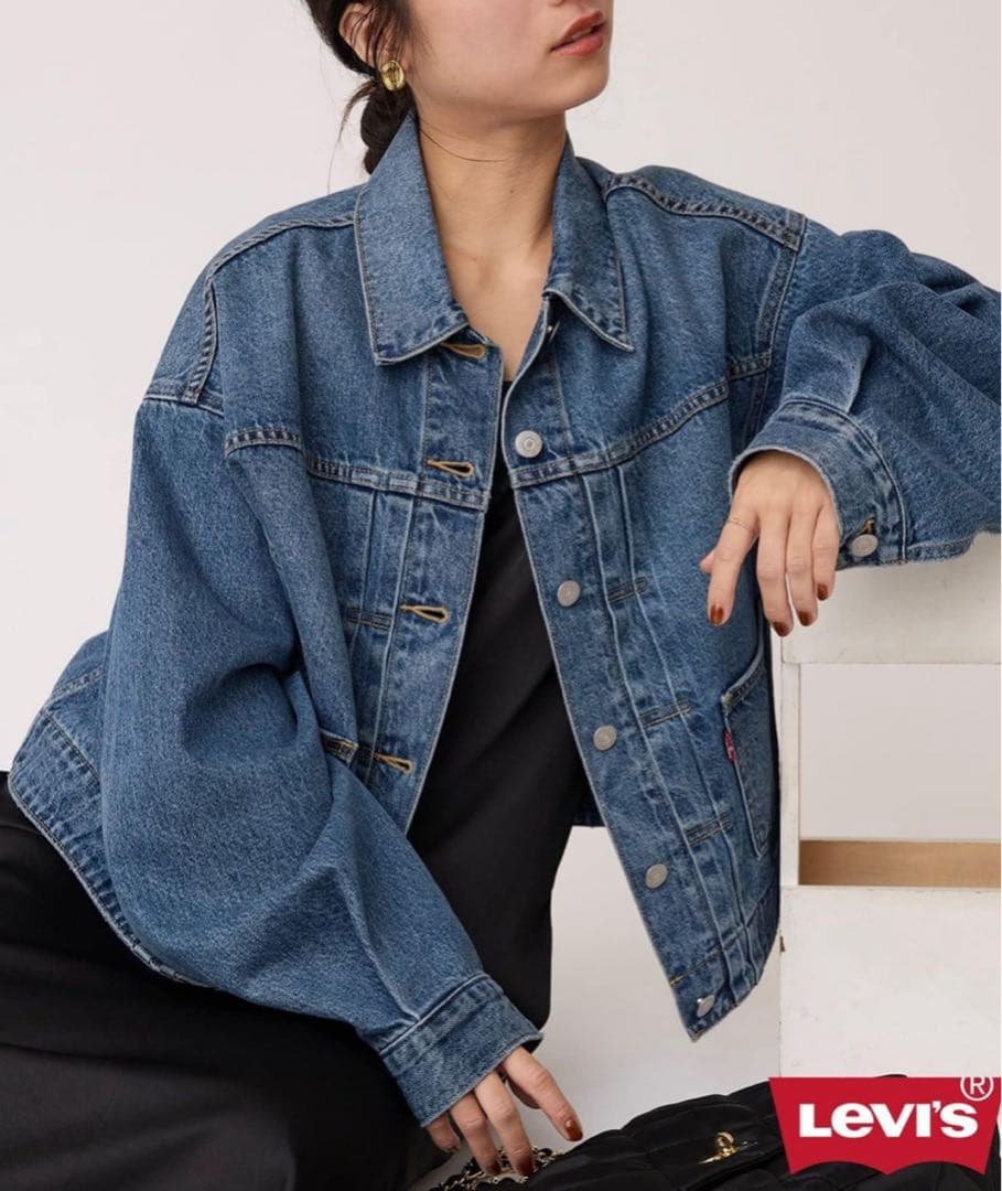 25a/w Levi’s SLOBEIENA バルーンスリーブデニムジャケット