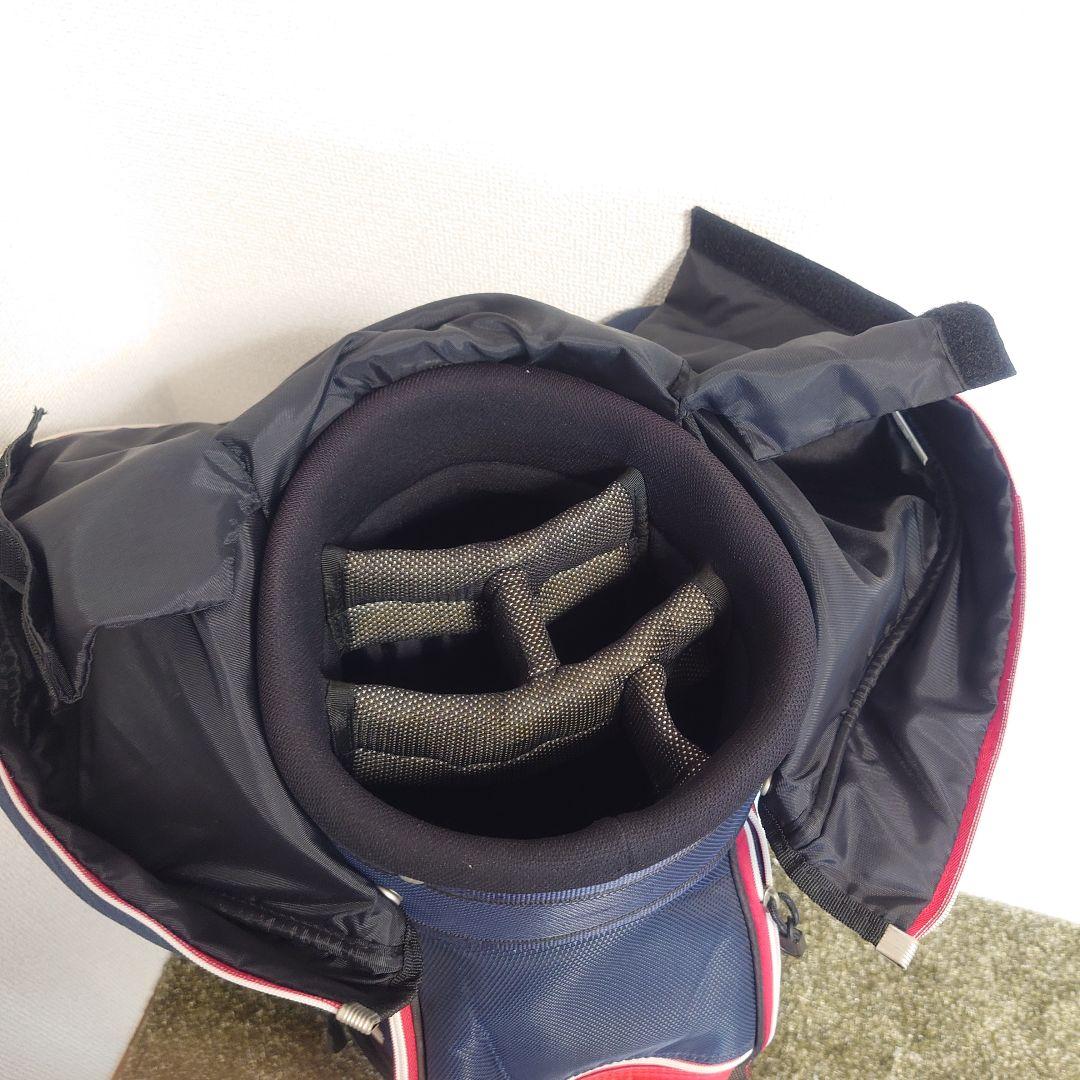 Munsingwear キャディバッグ ネイビー/レッド