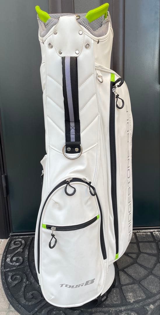 ★ BRIDGESTONE（ブリヂストン）ツアーB軽量ゴルフバック中古美品★