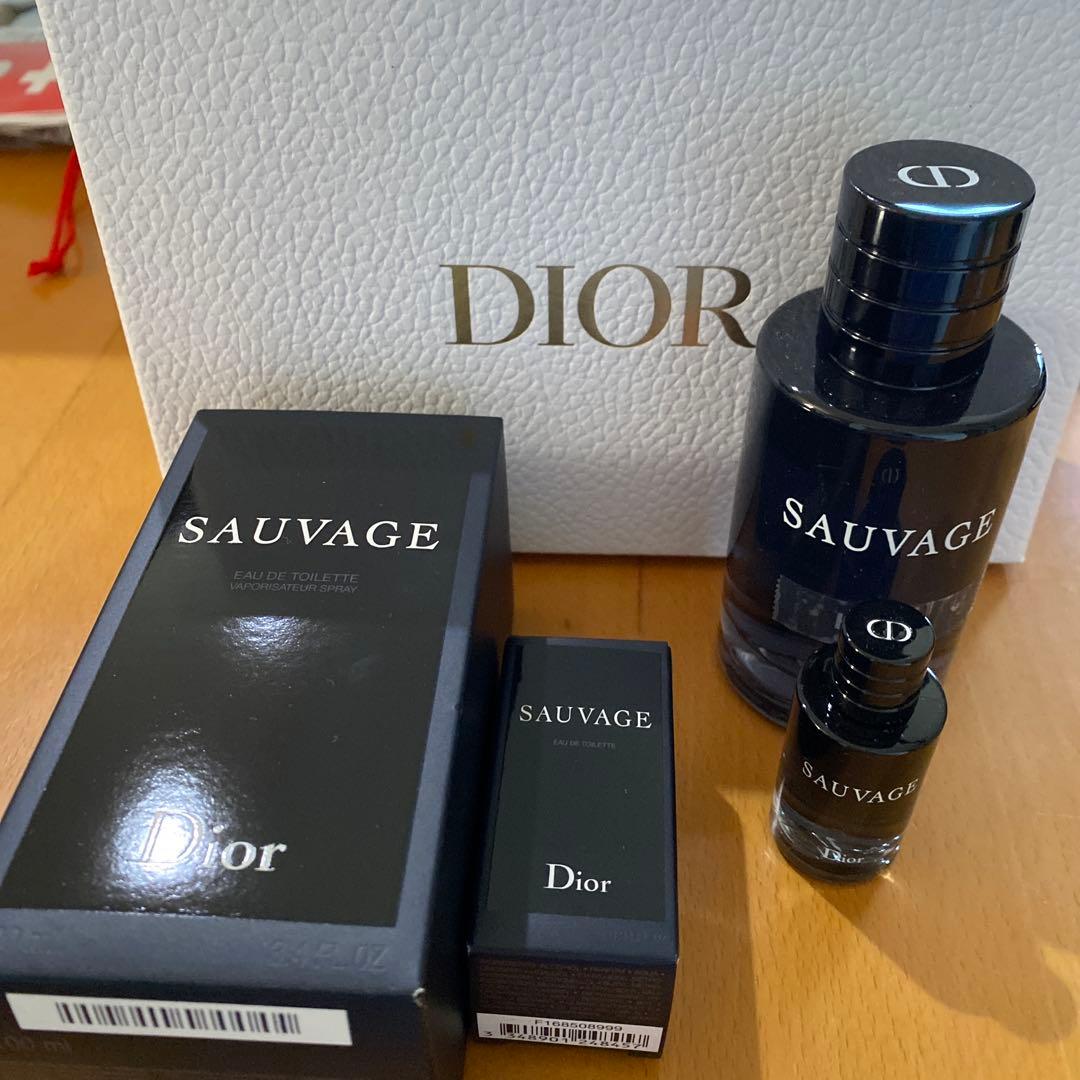Dior Sauvage オードトワレ 100ml ミニボトル付き