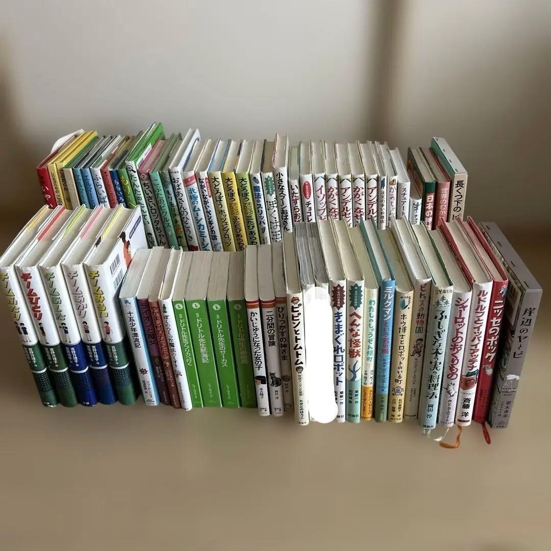 児童書まとめ売り65冊良書クレヨンハウスくもん推薦図書年中年長低学年中学年高学年