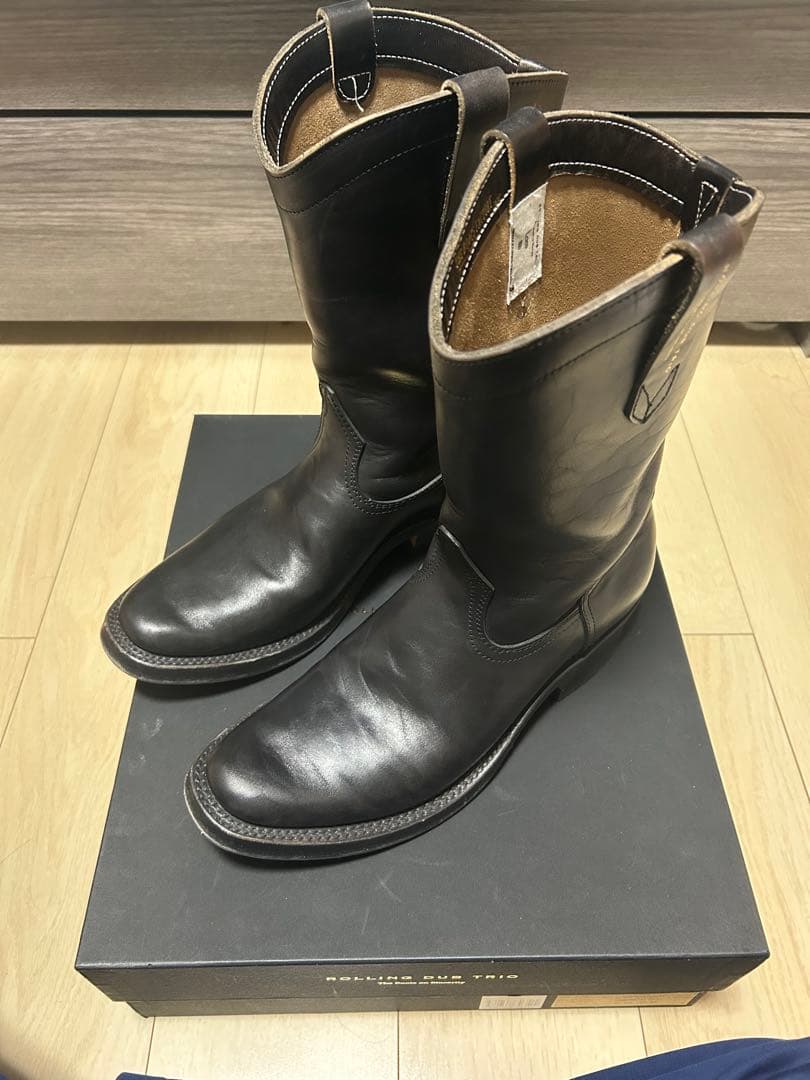 ROLLING DUB TRIO 　LOROブーツ ブラック　8H