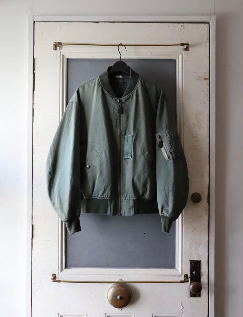 ジャケット・アウター A.PRESSE Silk Light B-15C Flight Jacket