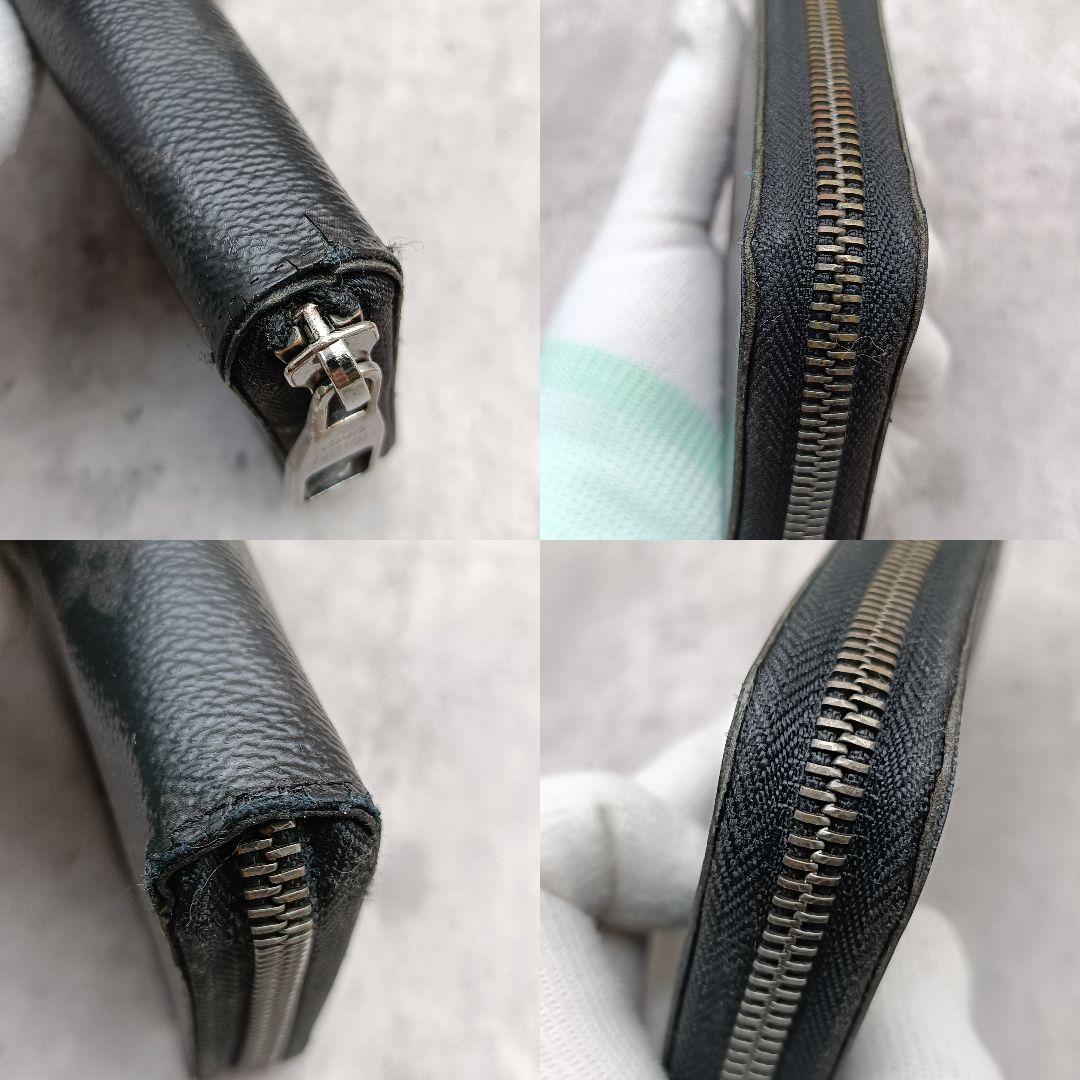 美品 ヴィトン エクリプス ジッピーヴェルティカル ラウンド 長財布 モノグラム