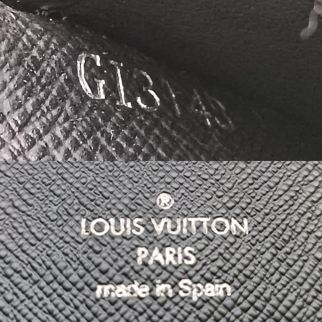 美品 ヴィトン エクリプス ジッピーヴェルティカル ラウンド 長財布 モノグラム