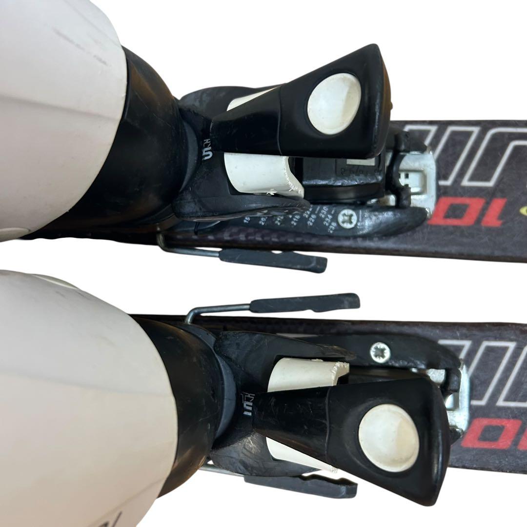 ④SALOMON 110cm☆ HEADブーツストック ジュニアスキー3点セット