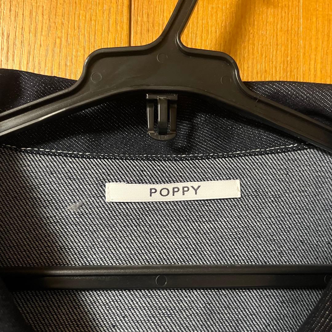 POPPY カットラインデニムジャケット