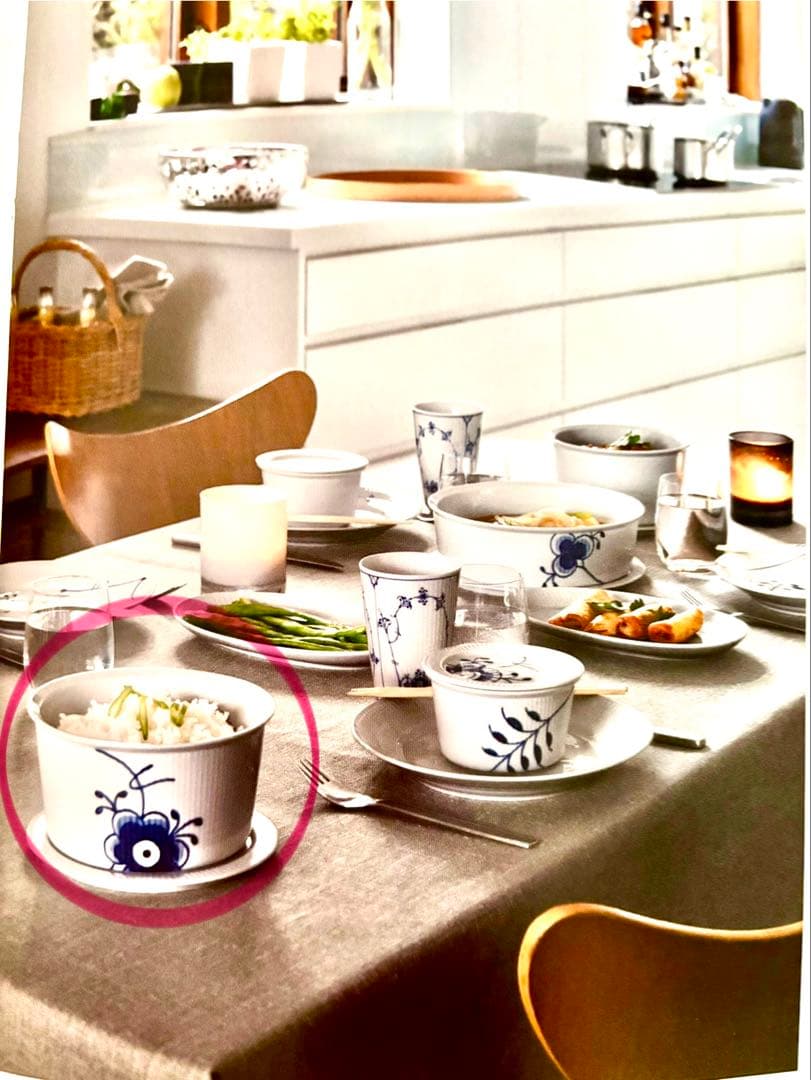 ꕤ未使用ロイヤルコペンハーゲン・メガ・オーブンウェア蓋付きMꕤ