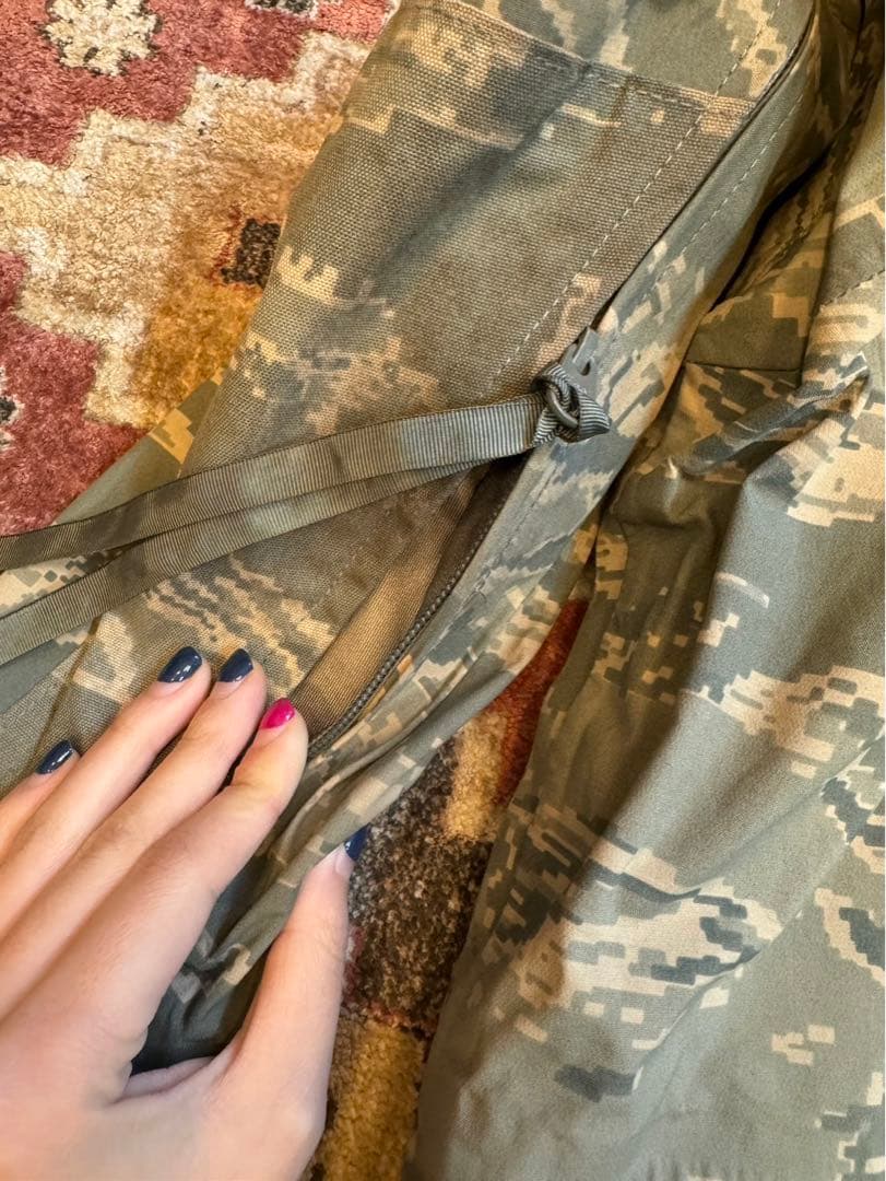 米軍実物 ゴアテックス タイガーカモ USAF ecwcs level6 S-R