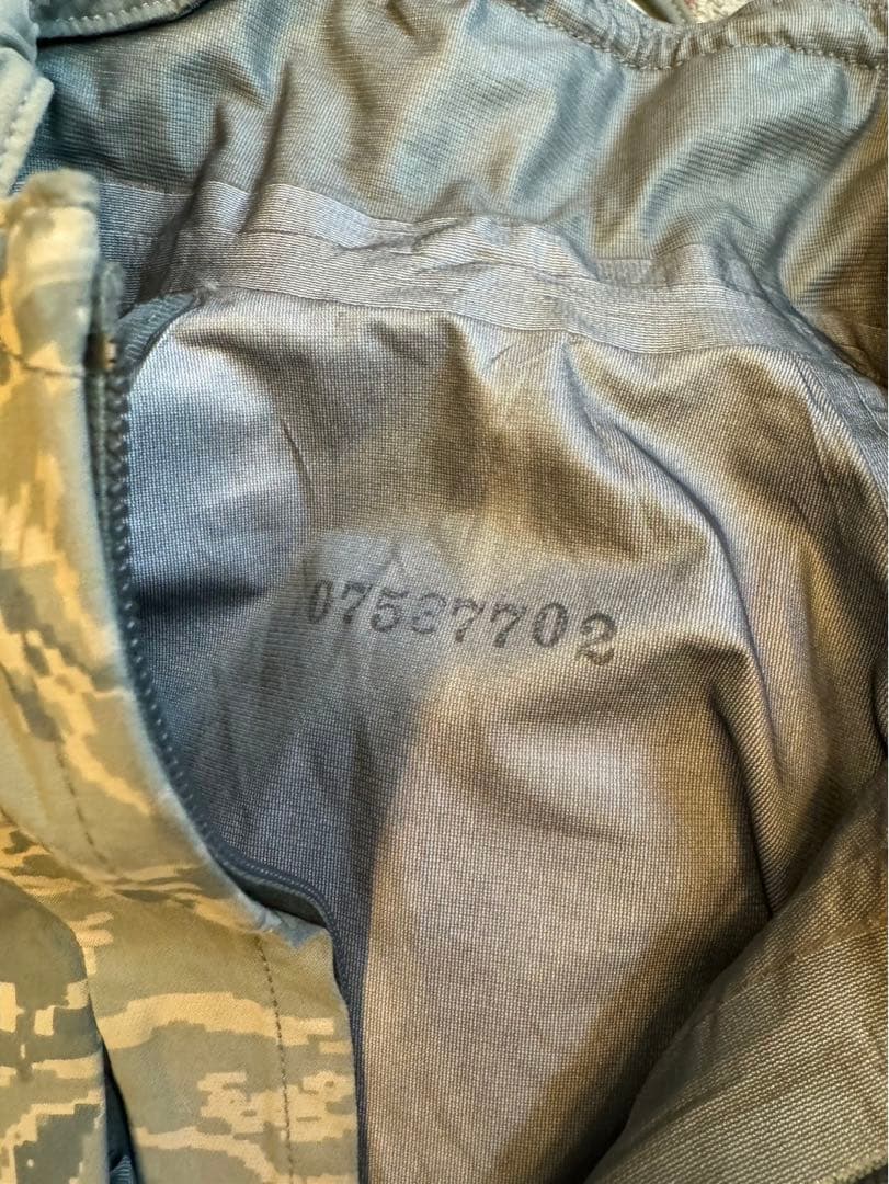 米軍実物 ゴアテックス タイガーカモ USAF ecwcs level6 S-R