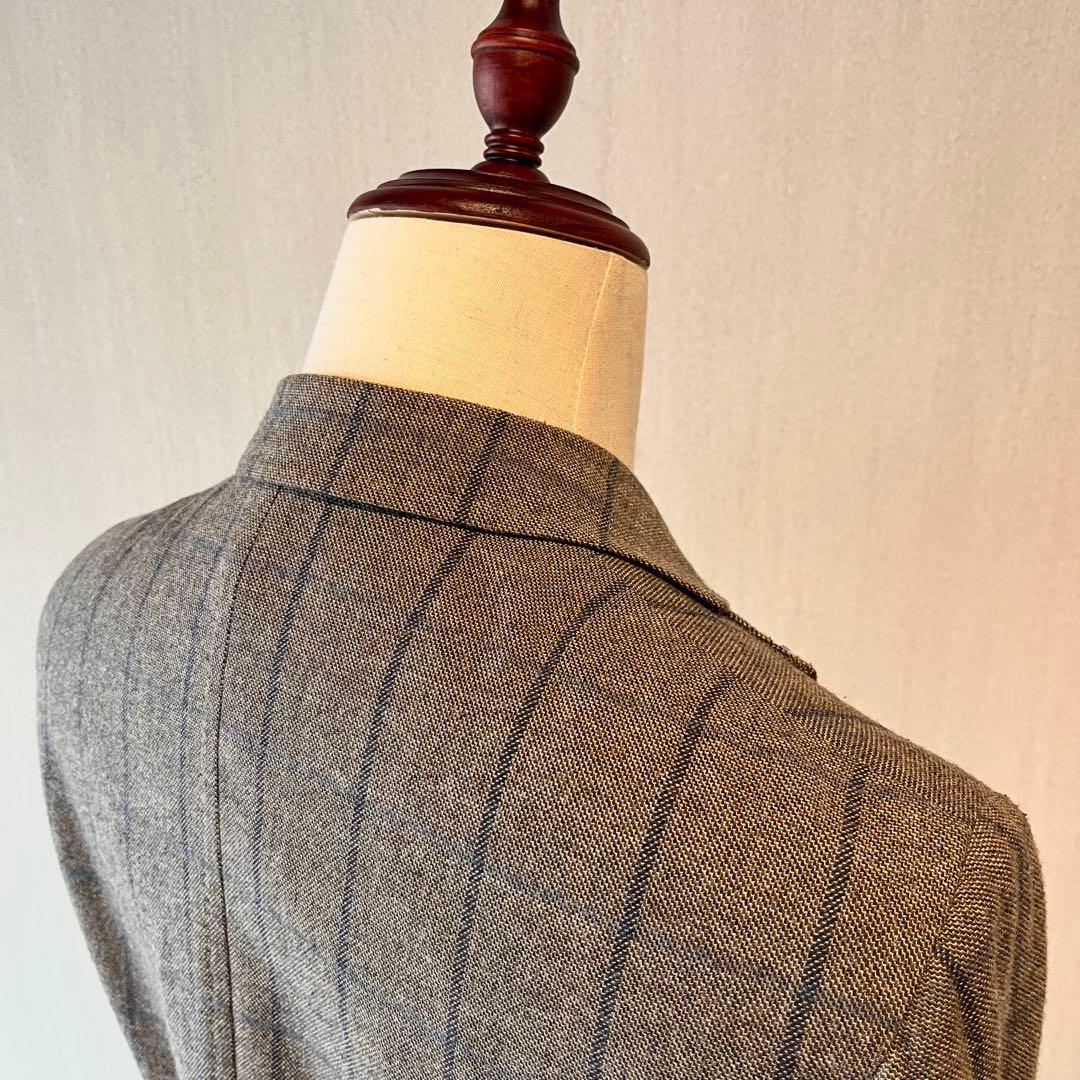 policarPo ポリカルポ イタリア生地 テーラードジャケット ウィンドペン