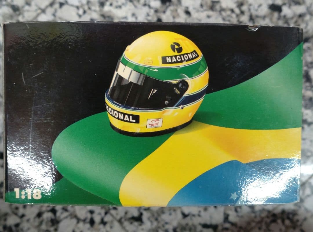 ミニチャンプス 1/18 ロータス 99T A・セナ 1987 CAMEL仕様