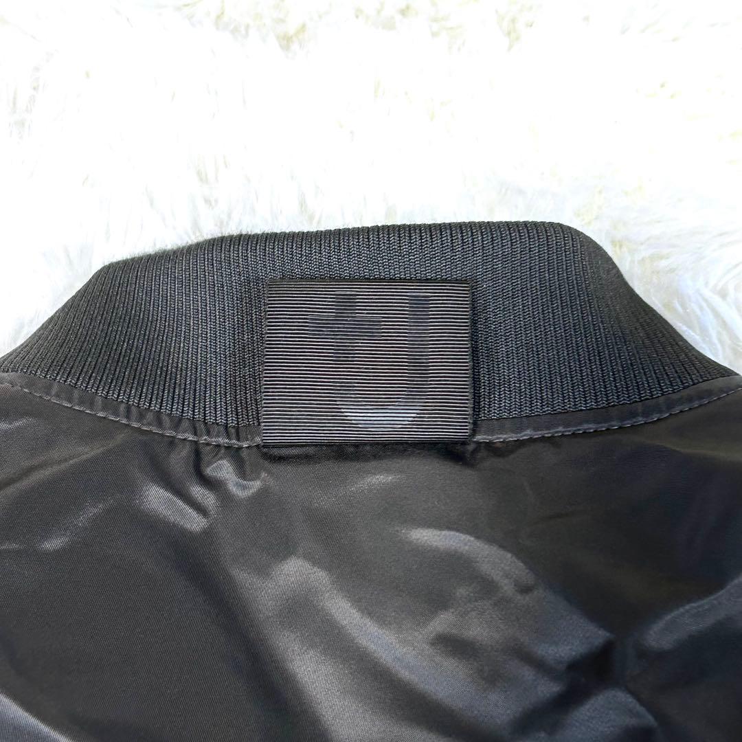 希少2XL 美品 ユニクロ+J ハイブリッドダウンオーバーサイズMA-1 グレイ