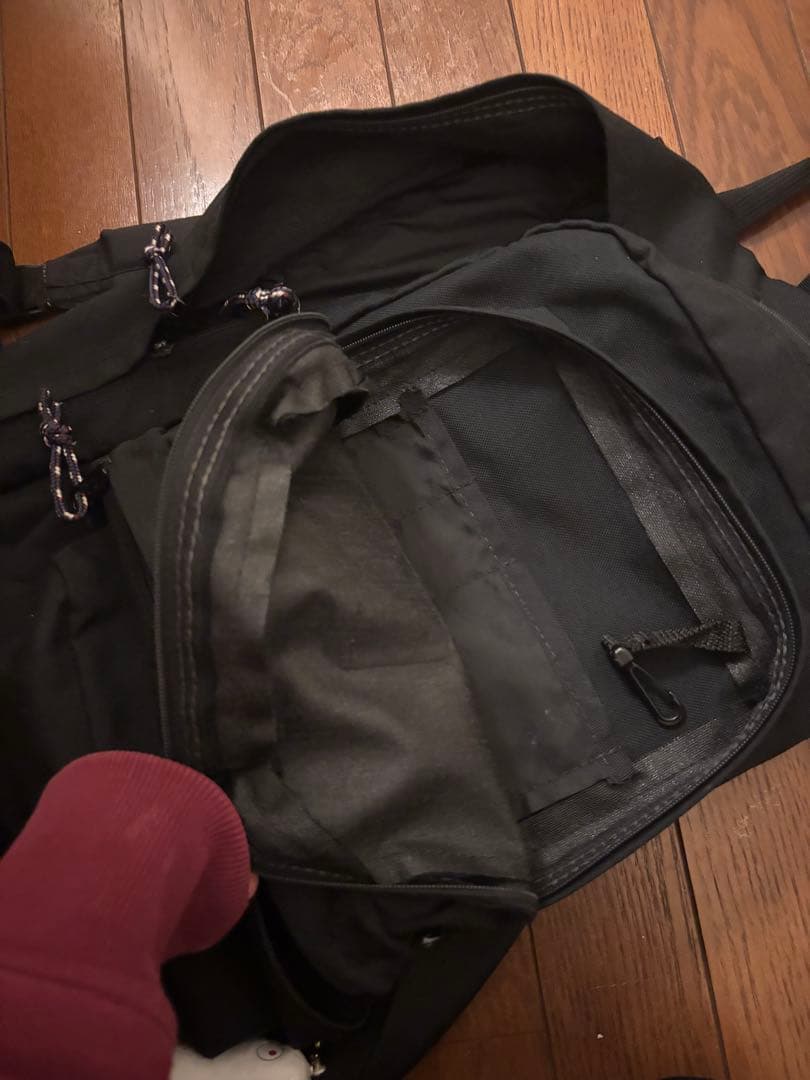 90s USA製JANSPORT ブラックリュック