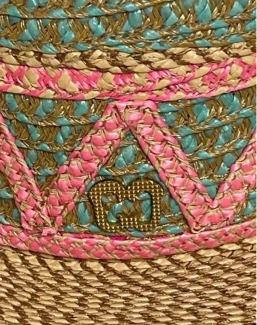 エリックジャビッツ ERIC JAVITS アメリカ製 麦わら帽子 カラフル