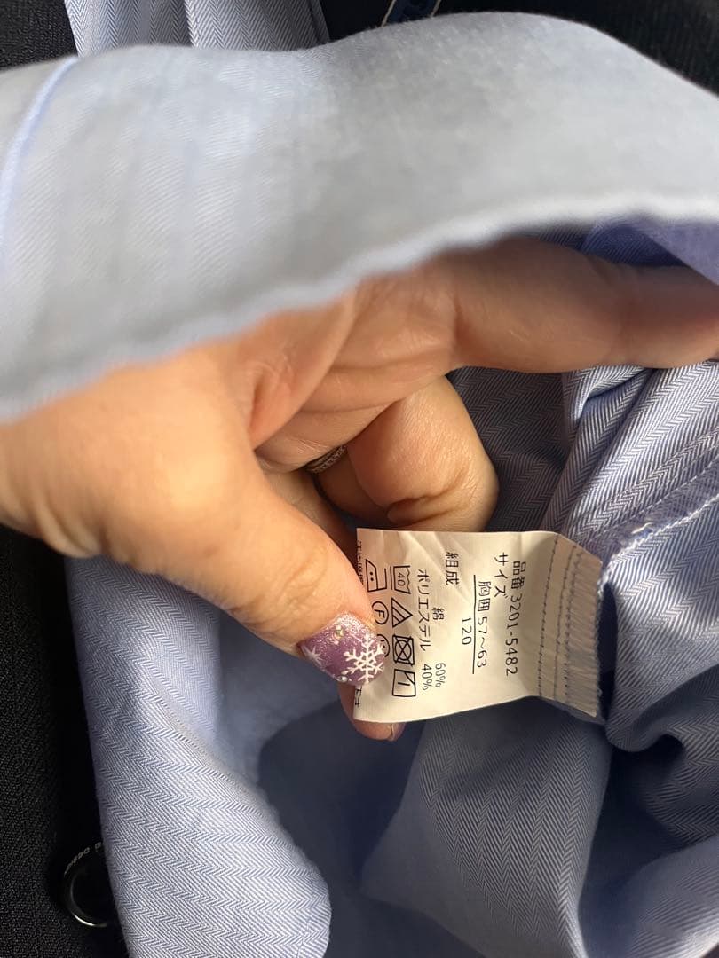 黒のフォーマルスーツ waltz by BEAMS DESIGN