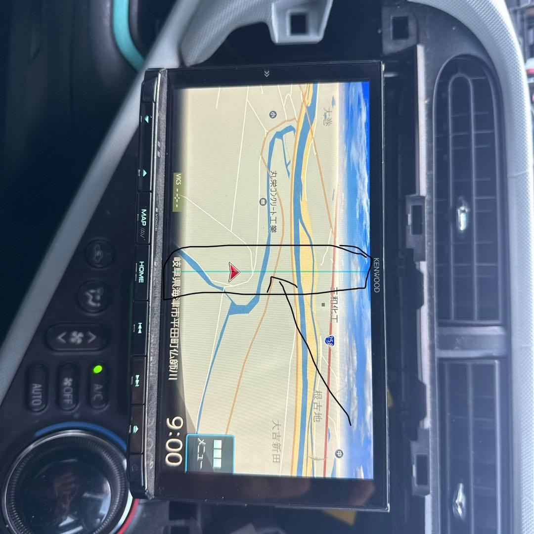 KENWOOD カーナビMDV-M806HD map data2021