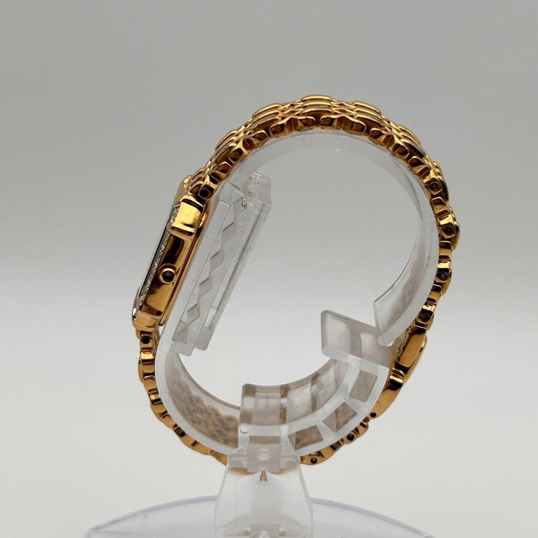 【稼働】SEIKO エクセリーヌ ベゼルダイヤ シェル文字盤 2E20-7460