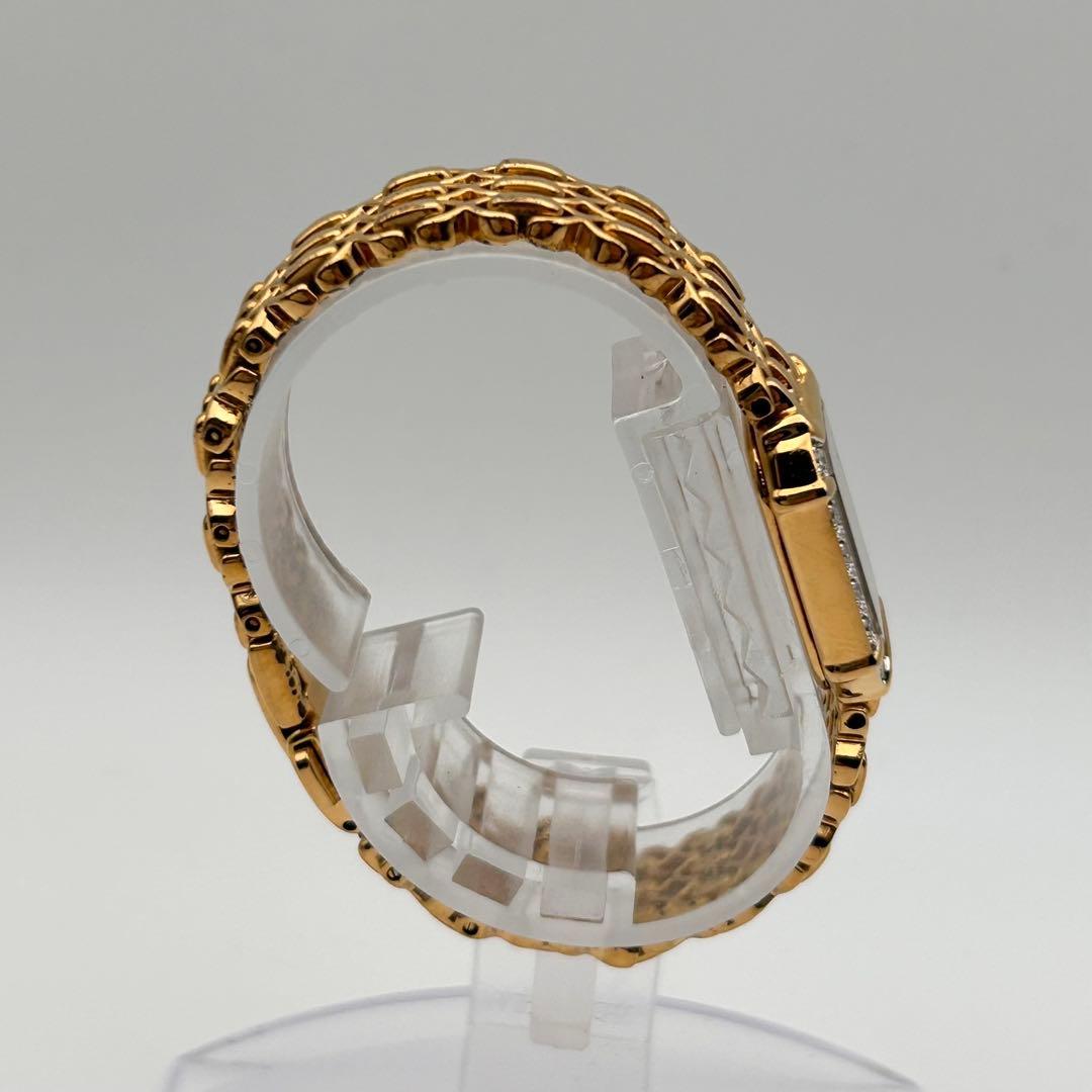 【稼働】SEIKO エクセリーヌ ベゼルダイヤ シェル文字盤 2E20-7460