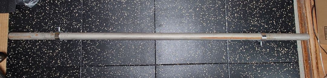 アクセルバーベル風　オリンピックバーベル　ステンレスパイプ