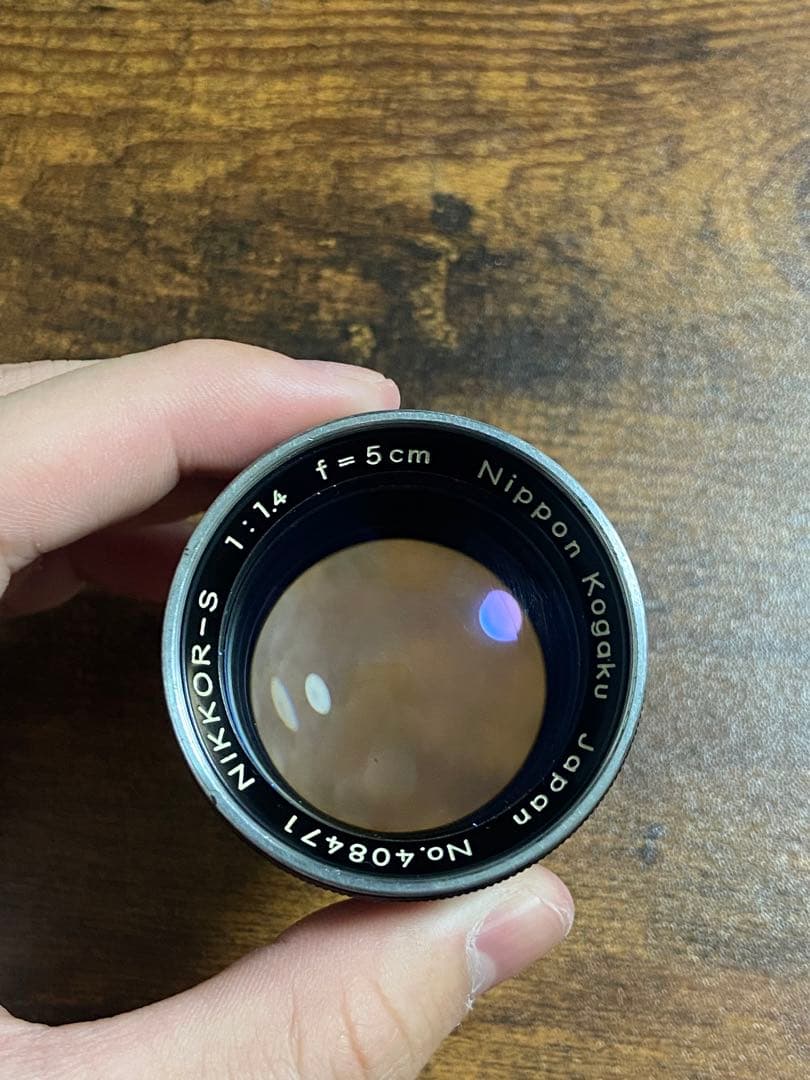 Nikon S2 レンジファインダー　+Nikkor-s.c 5cm F1.4