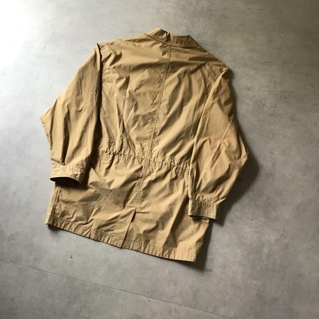papas パパス　カバーオールジャケット　ハンティング　ベージュ