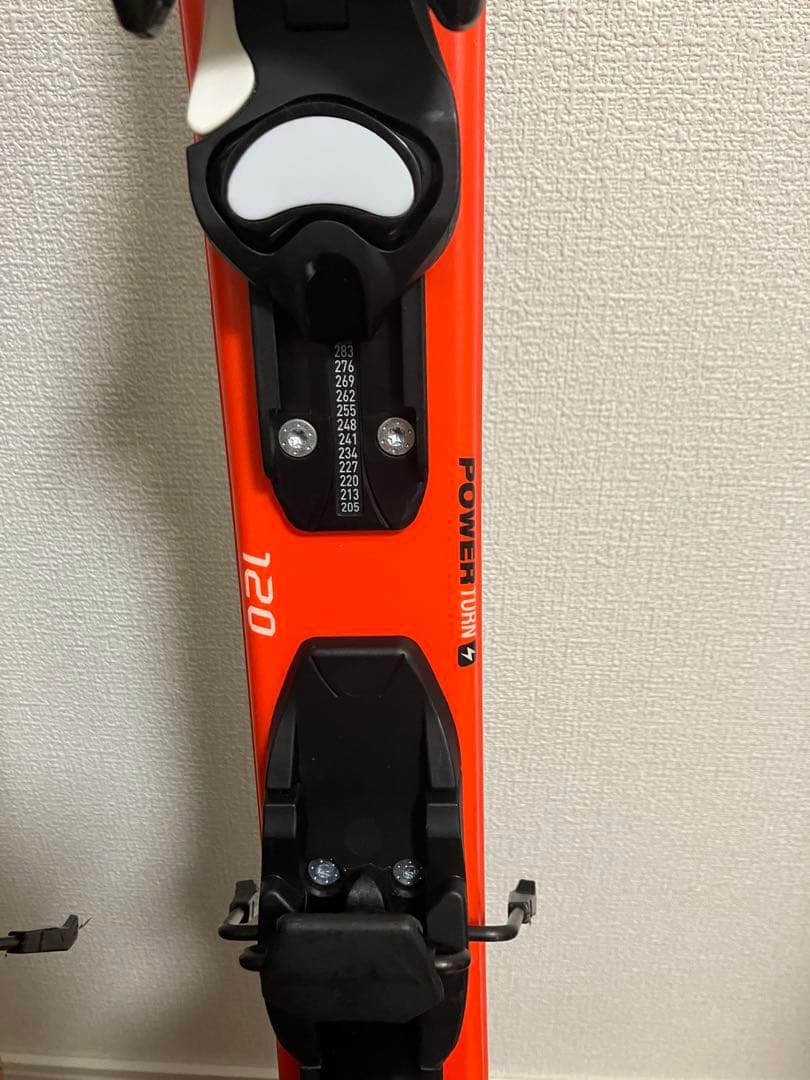 ロシニョール　スキー板120センチ　 hart ストック95センチ　セット品