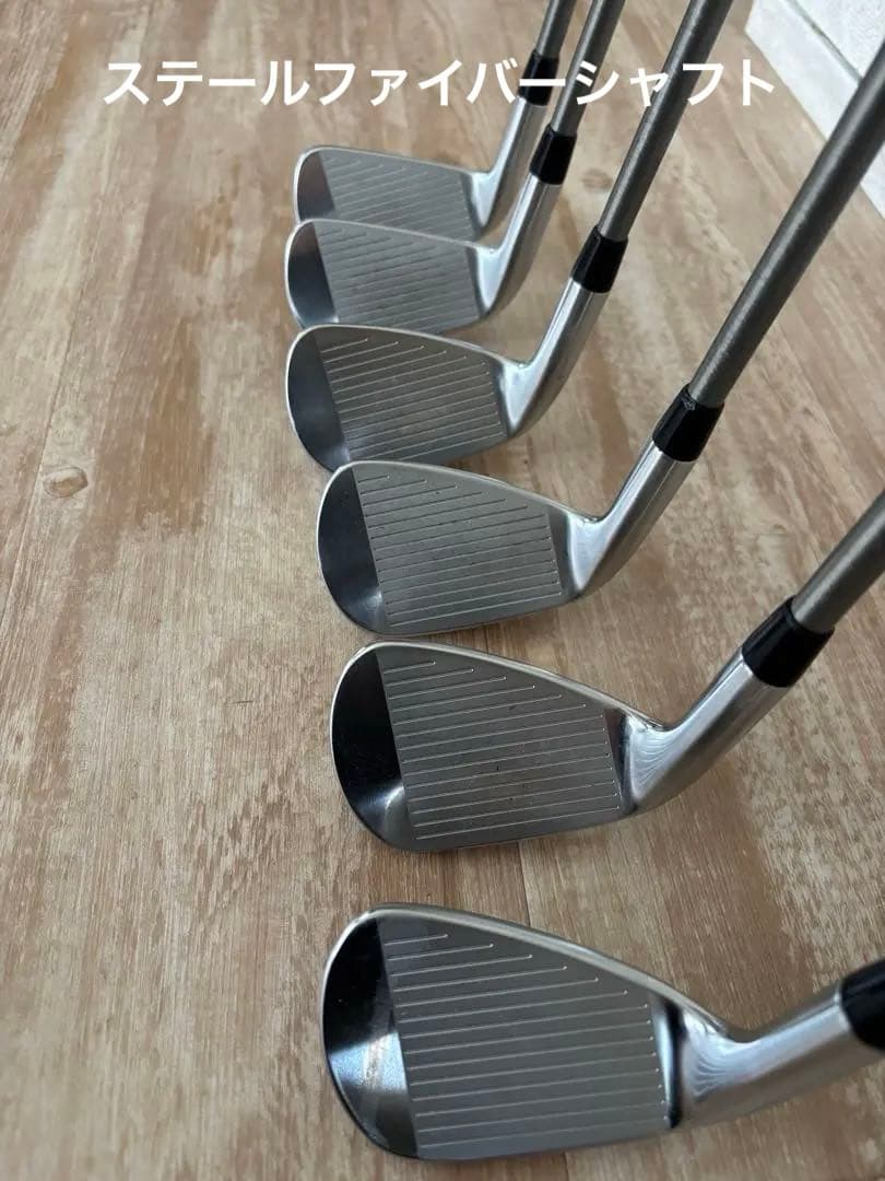 『ヒサ』Ｔ200カスタムアイアンセット 『スチールファイバー110S』