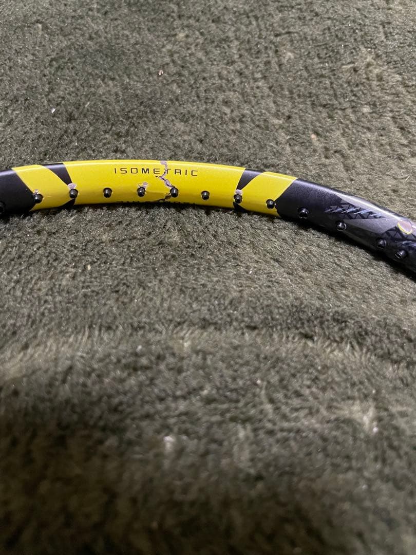 ナノフレア800プロ　1000ゲーム　バドミントンラケット