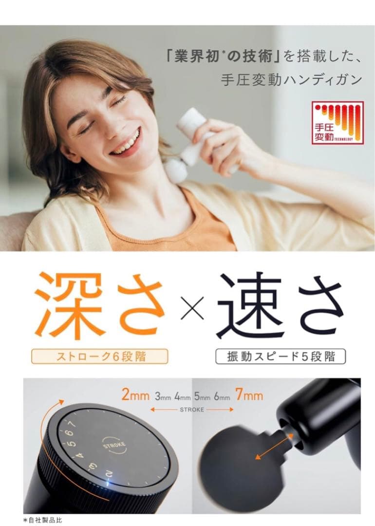 MYTREX REBIVE MINI XS2 ハンディガン　ブラック