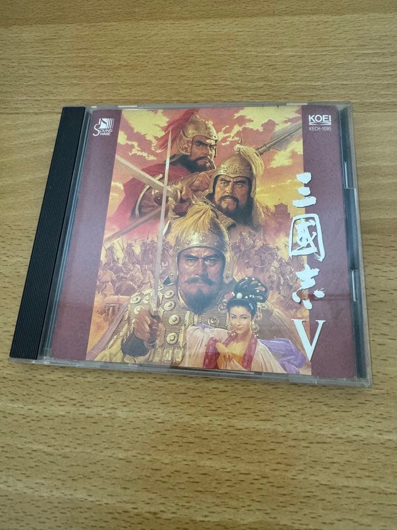 KOEI 三国志V IV 2枚 サウンドトラック KECH-1095 三國志