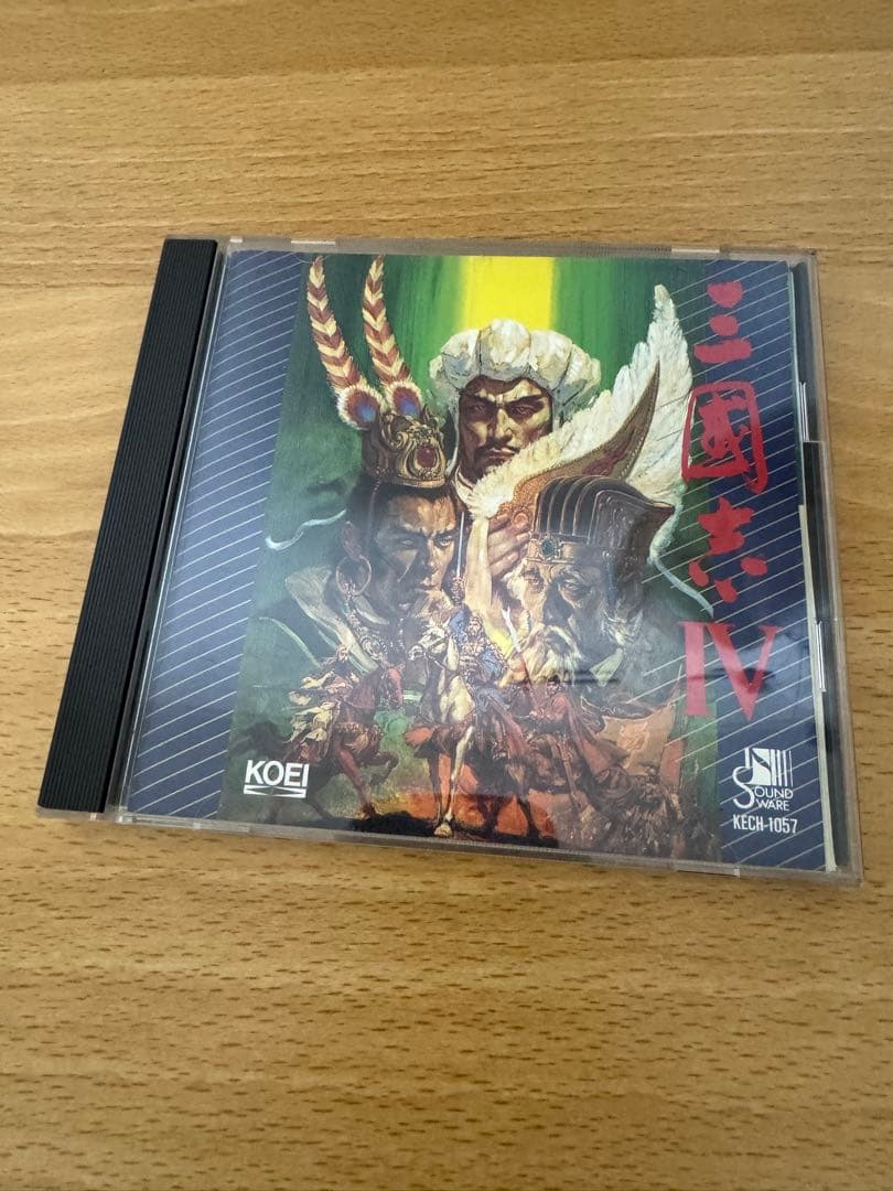 KOEI 三国志V IV 2枚 サウンドトラック KECH-1095 三國志